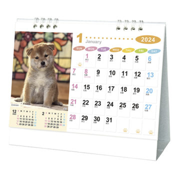 ラブリーフレンズ｜2024年卓上カレンダー名入れ激安作成！東京で35年・安心信頼のカレンダー印刷「佑和」の画像