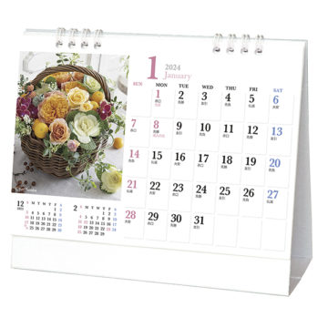 カノン（花音）｜2024年卓上カレンダー名入れ激安作成！東京で35年・安心信頼のカレンダー印刷「佑和」の画像